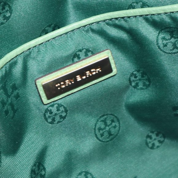 NWT Tory Burch THEA Pebble Leather Backpack Green